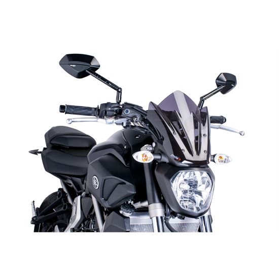 Puig Ζελατίνα New Generation Sport Σκούρα Φιμέ για Yamaha MT-07 / Moto Cage / FZ-07 (7015H)