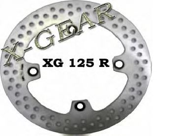 Δισκόπλακα πίσω X-GEAR DUCATI 998 R 02-03 / DUCATI 748 R, 748 S 99-02