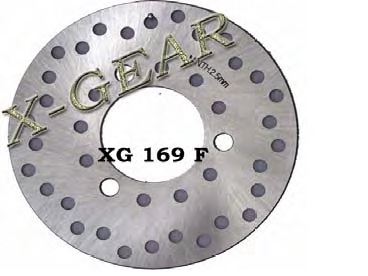 Δισκόπλακα εμπρός X-GEAR  Calypso 50  97 / HONDADio 50 SR / ZX 90
