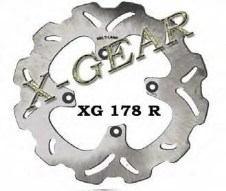 Δισκόπλακα πίσω X-GEAR HONDA VFR 750 F (RC36) 94-97 / VFR 800 FI 98-08