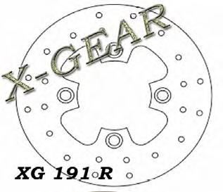 Δισκόπλακα πίσω X-GEAR HONDA SZX 50 - X8R 98-04