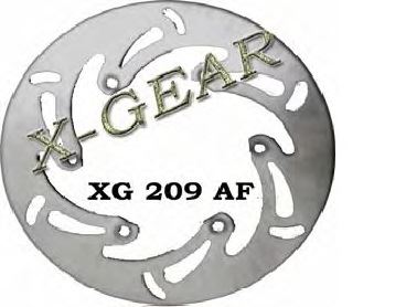 Δισκόπλακα εμπρός X-GEAR GILERA GSM 50 00-03