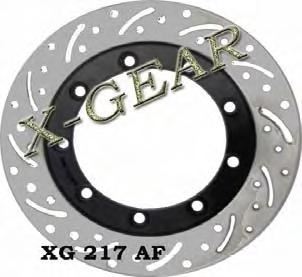 Δισκόπλακα εμπρός X-GEAR KAWASAKI KLR 85-91