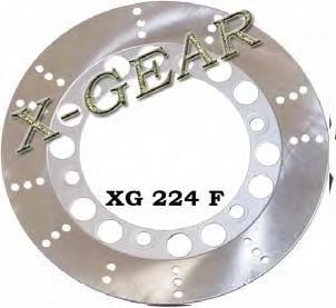 Δισκόπλακα εμπρός X-GEAR KAWASAKI ΚΜΧ 125 86-03