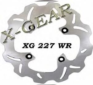 Δισκόπλακα πίσω X-GEAR KAWASAKI ZXR 400 RR 91-03