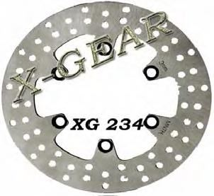 Δισκόπλακα πίσω X-GEAR KAWASAKI KLX 650 93-96 / GSX 250 02