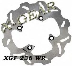 Δισκόπλακα πίσω X-GEAR KAWASAKI ΖΖΡ 1100 C1 93-97