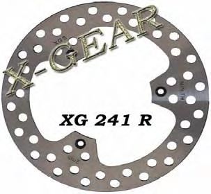 Δισκόπλακα πίσω X-GEAR KAWASAKI NINJA 250 R 08 / ZZR 250