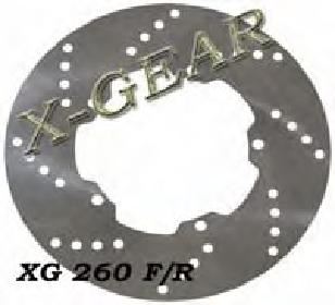 Δισκόπλακα εμπρός και πίσω PIAGGIO FLY 50 '05-'07 / VESPA PX 125 '98-'07