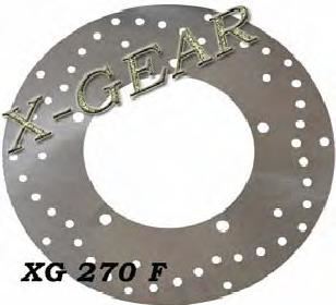 Δισκόπλακα εμπρός X-GEAR HONDA CBF 250 07-09