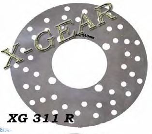 Δισκόπλακα πίσω X-GEAR SUZUKI GSX 250 R '88-'89