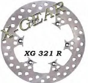 Rear disk brake SUZUKI RM 125 '00-'09 / RMX 250 '02-'08