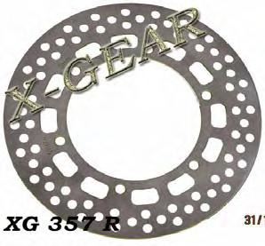 Δισκόπλακα πίσω X-GEAR YAMAHA YZF1000 R1 '02-'03