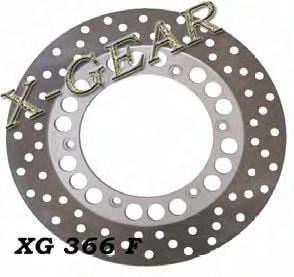 Δισκόπλακα εμπρός X-GEAR YAMAHA YP 250 MAJESTY