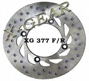 Δισκόπλακα εμπρός και πίσω HONDA 125 NSS250 00-04 / SH 125 I - D9
