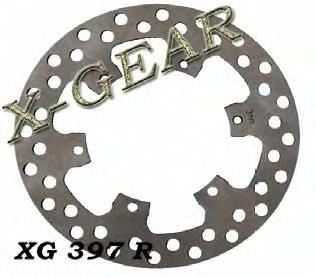 Δισκόπλακα πίσω X-GEAR VOR EN - MX 400 '00-'02