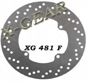 Front Disk Brake SUZUKI RMZ 250 07-09 / RMZ 450 05-09