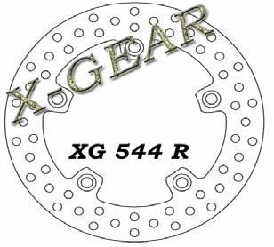 Rear disk brake KYMCO XCITING 250 05-06 / KYMCO XCITING 500 04-06