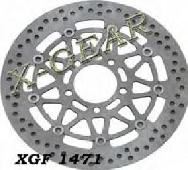 Δισκόπλακα εμπρός X-GEAR SUZUKI GSX R 600 04-05