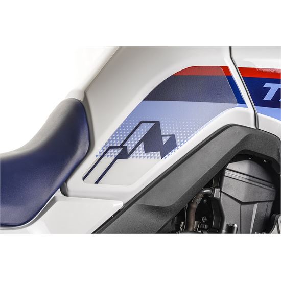 Tank side stickers Ross White (Tricolor)