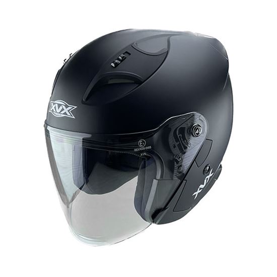 Κράνος Jet XVX Razor-II RX-100 Μαύρο Ματ
