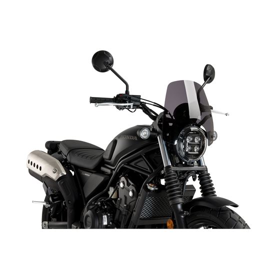Puig Ζελατίνα New Generation Sport Σκούρα Φιμέ για Honda CL 500 (2023-)