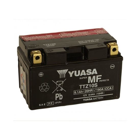 Battery TTZ10S YUASA ( YTZ10S ) with acid