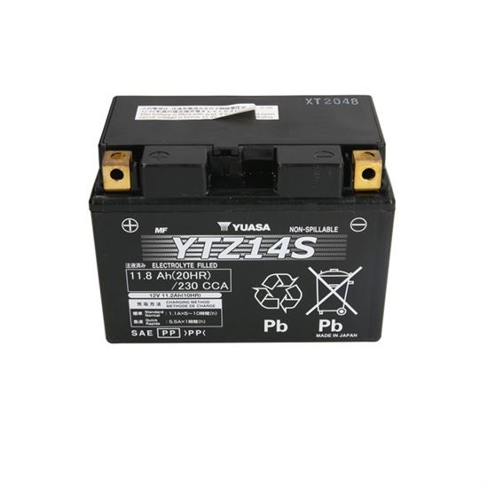 Μπαταρία YUASA YTZ14S JAPAN 11,8Ah 230CCA