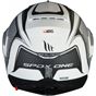 Flip Up MT Helmets Optimus SV SPDX One White/Silver Mat