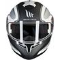 Flip Up MT Helmets Optimus SV SPDX One White/Silver Mat