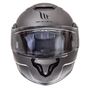 MT Helmets Atom Titanium Matt