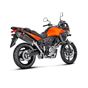 Τελικό Carbon Hexagonal Akrapovic Για Suzuki DL 650 V-Strom 04-16