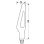 LED Φλας Lampa Glory 12V