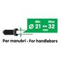 Βάση Smartphone Με Φορτιστή USB 12/24V 2.4A 21>32MM Αδιάβροχος