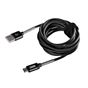 Καλώδιο USB Σε Micro-Usb Lampa 2 Μέτρα Μαύρο 38921