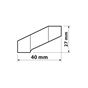 Lampa Offset mirror extender - Thread M10 left