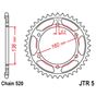JT JTR5 40 Teeth BMW G310 GS