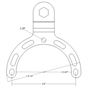 RAM® Small Gas Tank Ball Base for Motorcycles
