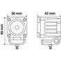 Lampa WL-19 1LED 10W 600LM 9>32V