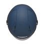 Zeus ZS-213 Helmet Blue Mat Wit Sunvisor