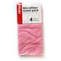 Πανιά Σετ Καθαρισμού Microfiber Amio 30X30cm 4τμχ