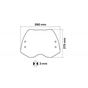 Ζελατίνα Malossi Dark Smoke Για Honda SH350 2021-26