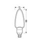 Lampa Arrow corner lights - 12V LED - Black
