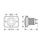 Πρίζα Αναπτήρα Lampa EXT-10 Αδιάβροχη 12/24V 15A Τύπου Engel