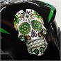 Tank Protector PUIG 3673V Skull Blue