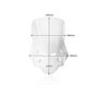 Windscreen Touring Transparent WRS Honda CB500X 19-23