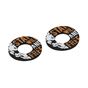 Lampa Donut Off-Road Grips Universal  Grey-Orange 22MM+25MM 12CM