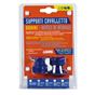 Lampa Bobbins Kit For Forked Stands 6/8 mm Blue Ergal