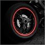 Lampa Wheel Stripe Reflective, adhesive trim for wheel rims - Red (7mm x 6m)
