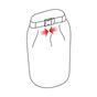 Αδιάβροχος Σάκος Lampa Dry-Tube 10 Λίτρα 20Χ50cm